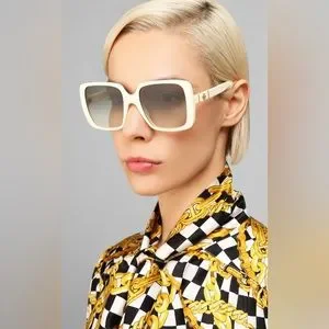 Gucci | Accessories | New Gucci Creamgrey Gradient Gg632s  display picture 1
